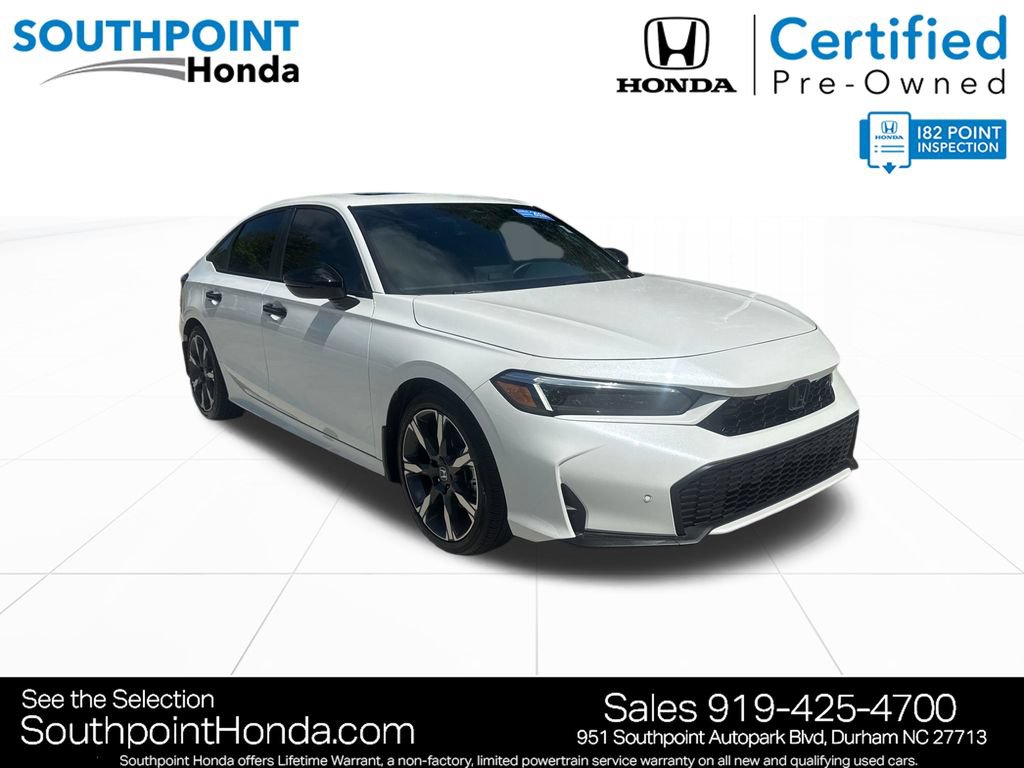 Certified 2026 Honda Civic FWD Hybrid Sedan