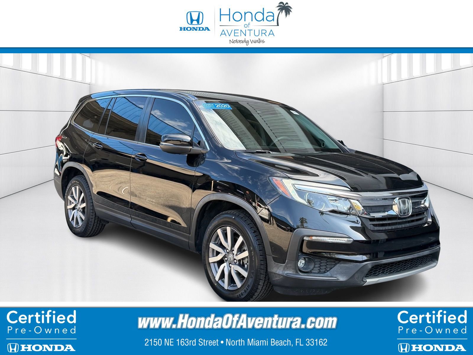 Certified 2020 Honda Pilot EX image 1