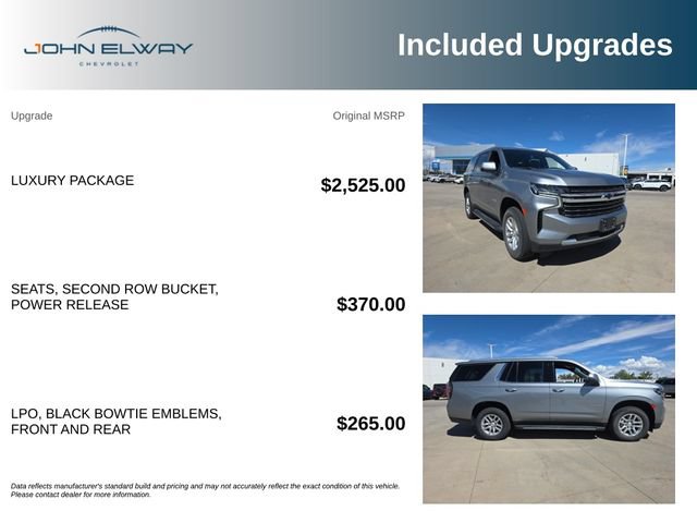 Used 2023 Chevrolet Tahoe LT w/ Luxury Package AWD/4WD image 7