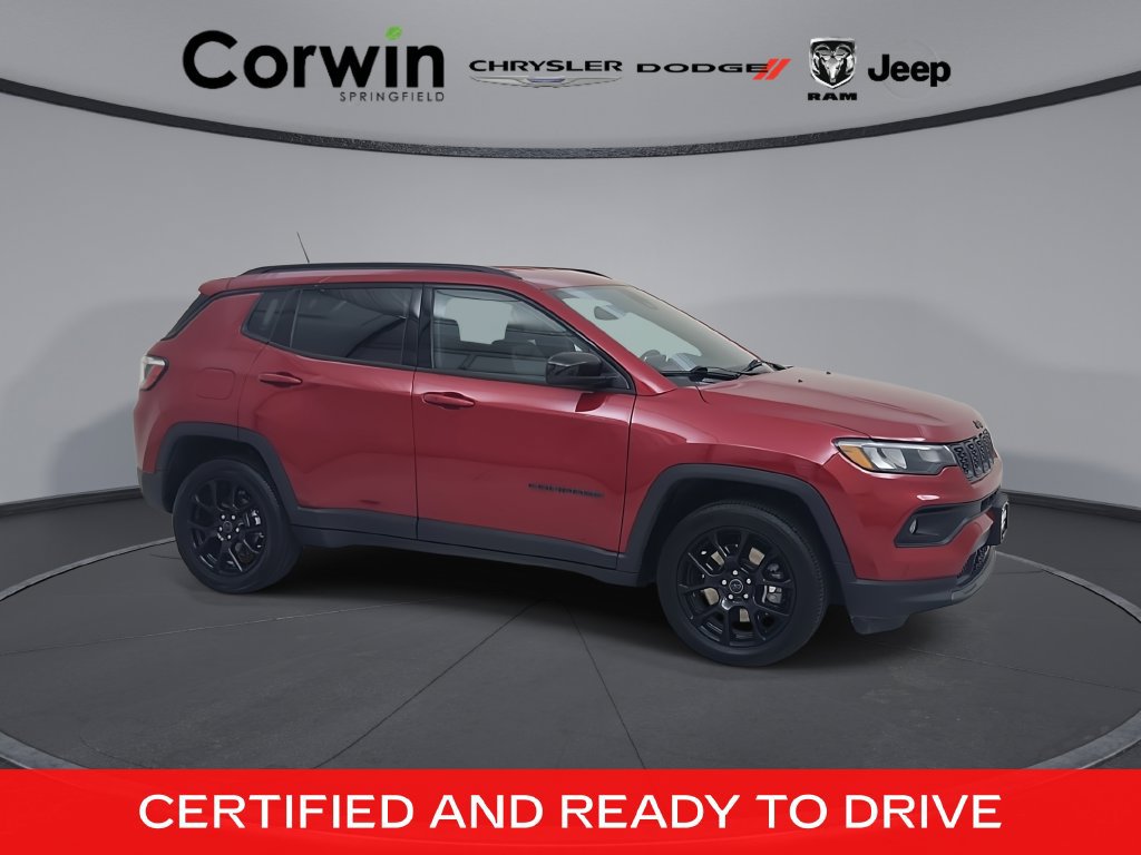 Certified 2025 Jeep Compass Latitude w/ Altitude Special Edition AWD/4WD 360° Tour