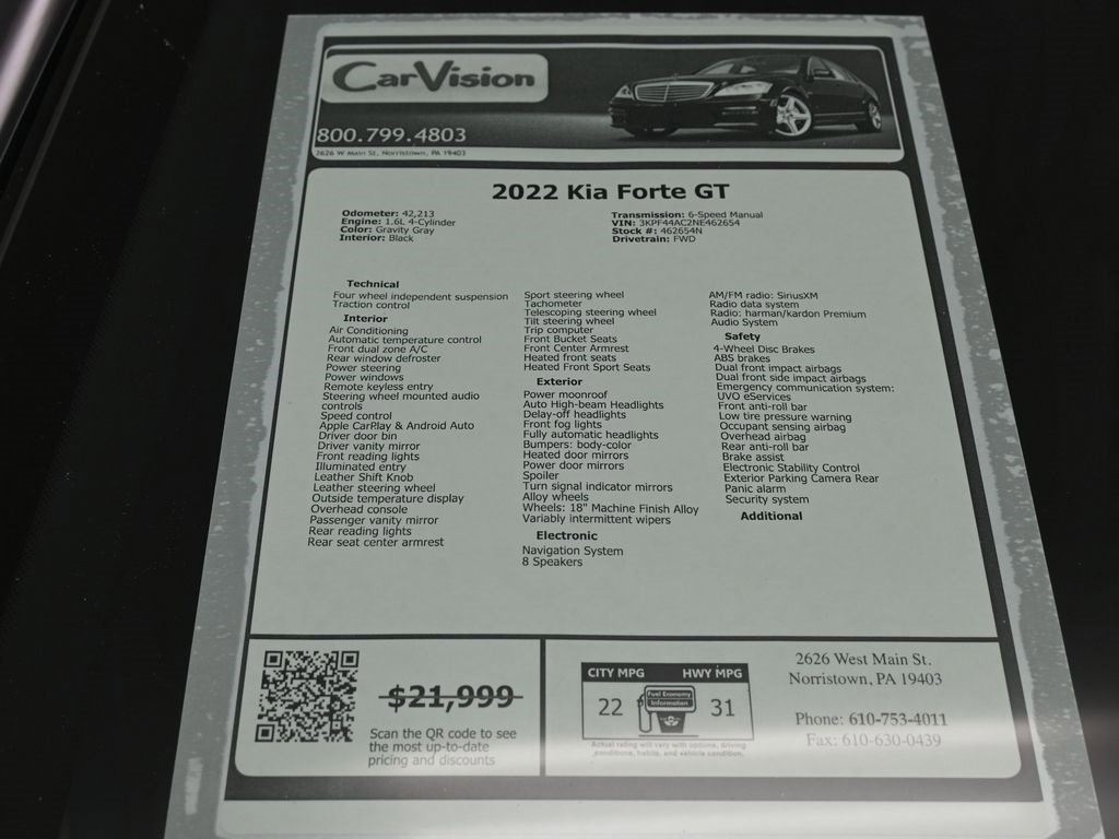 Used 2022 Kia Forte GT image 37