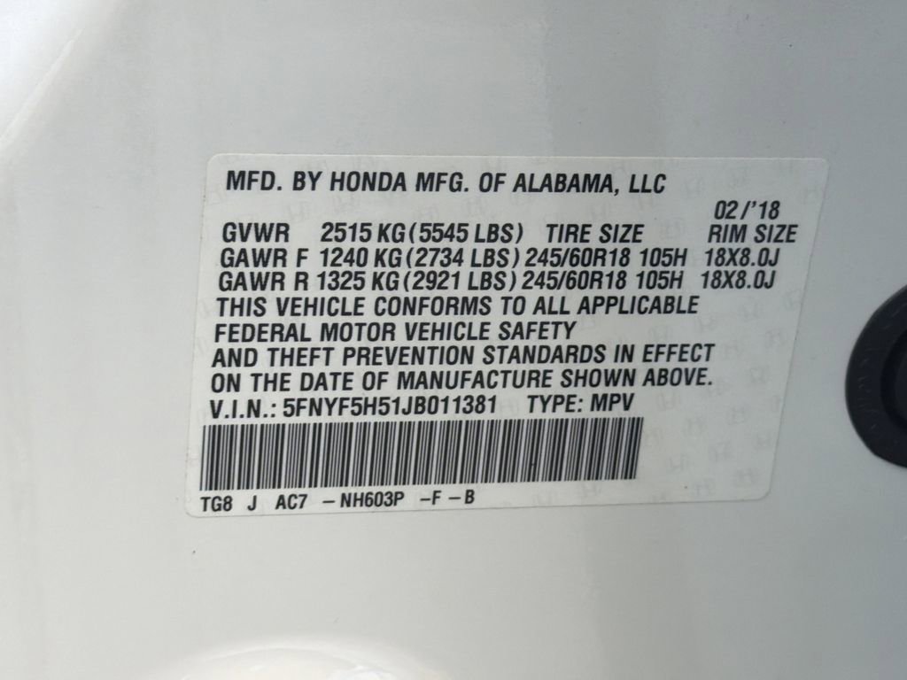 Used 2018 Honda Pilot EX-L image 39