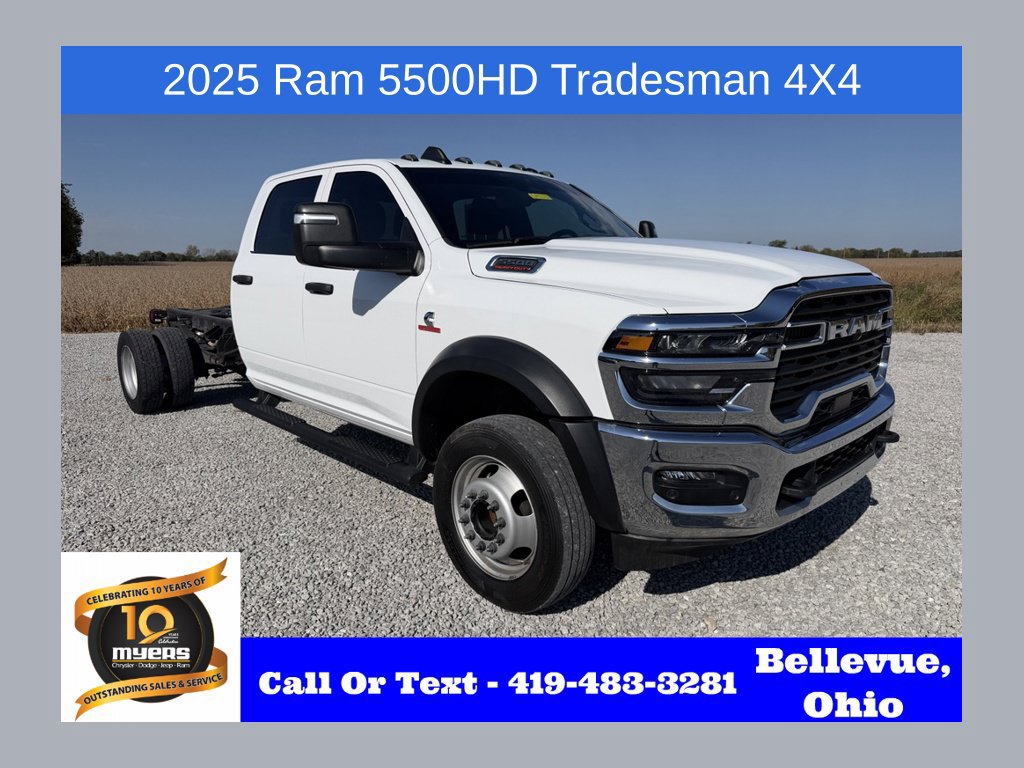Used 2025 RAM 5500 Tradesman w/ Chrome Appearance Group