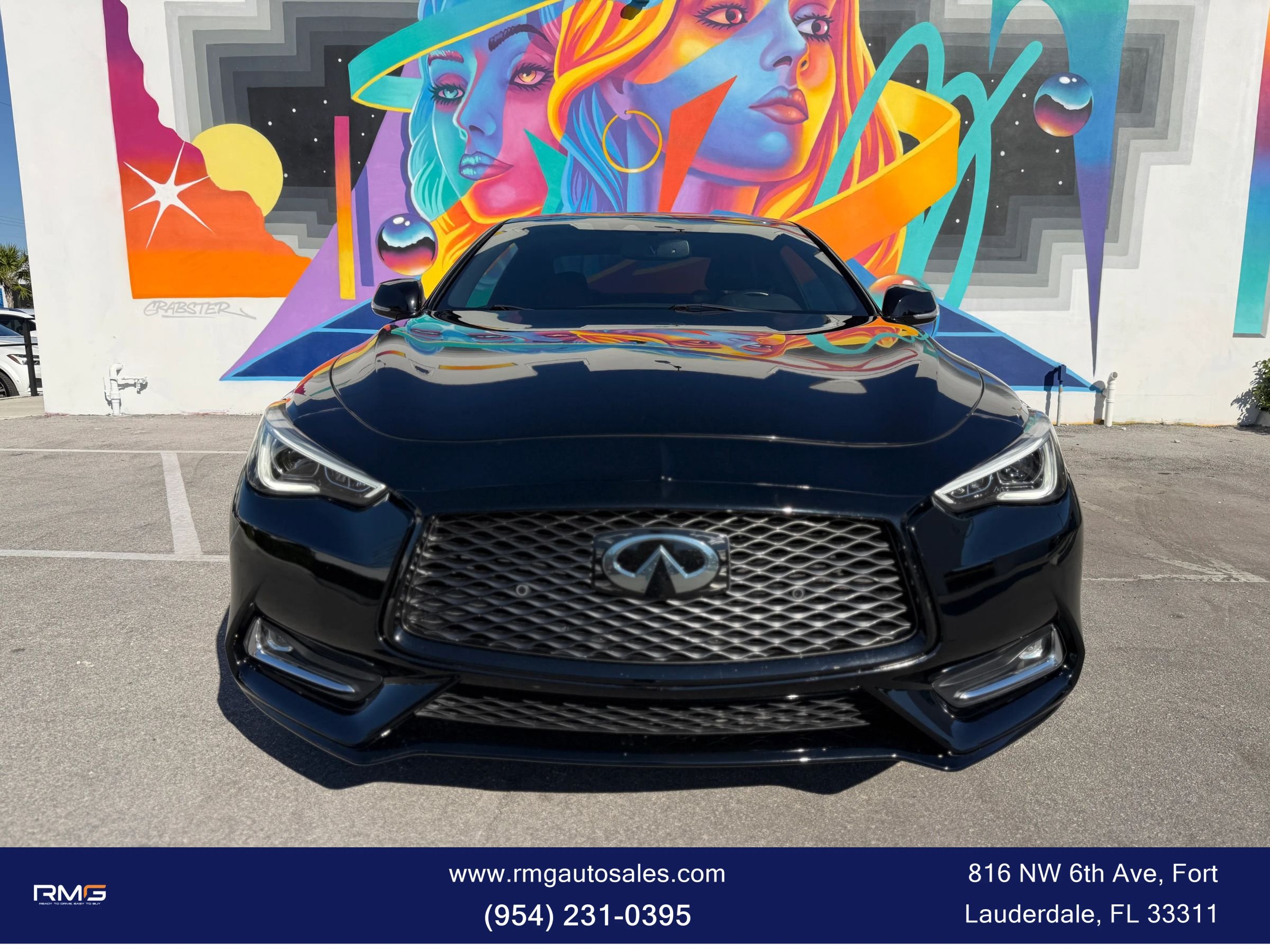 Used 2019 INFINITI Q60 3.0t Luxe w/ Essential Package AWD/4WD image 2