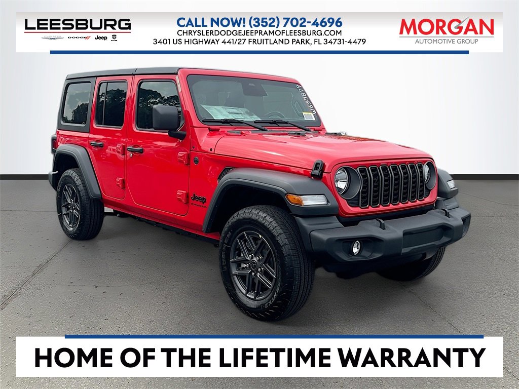 New 2025 Jeep Wrangler Sport S