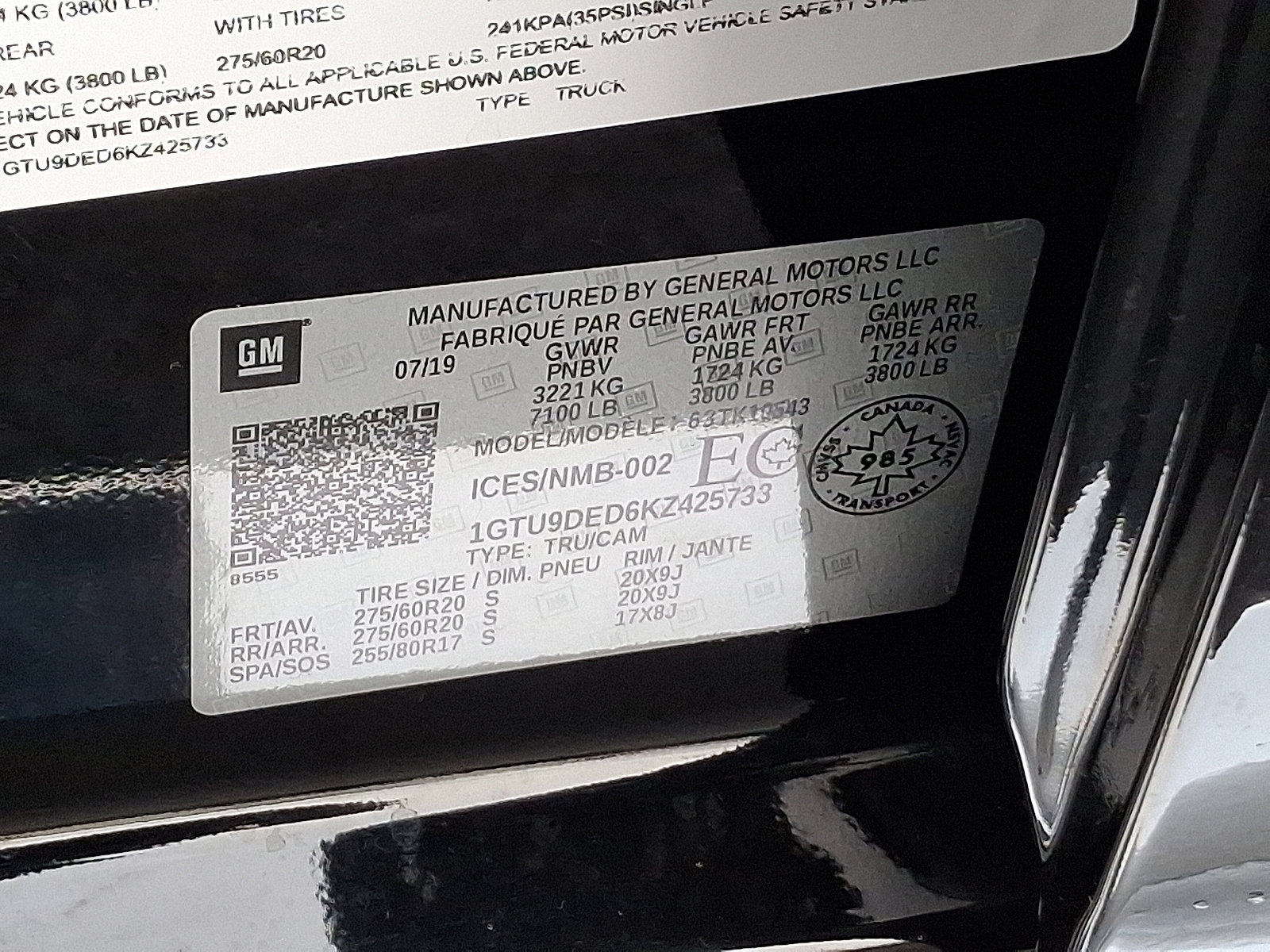 Used 2019 GMC Sierra 1500 SLT image 27