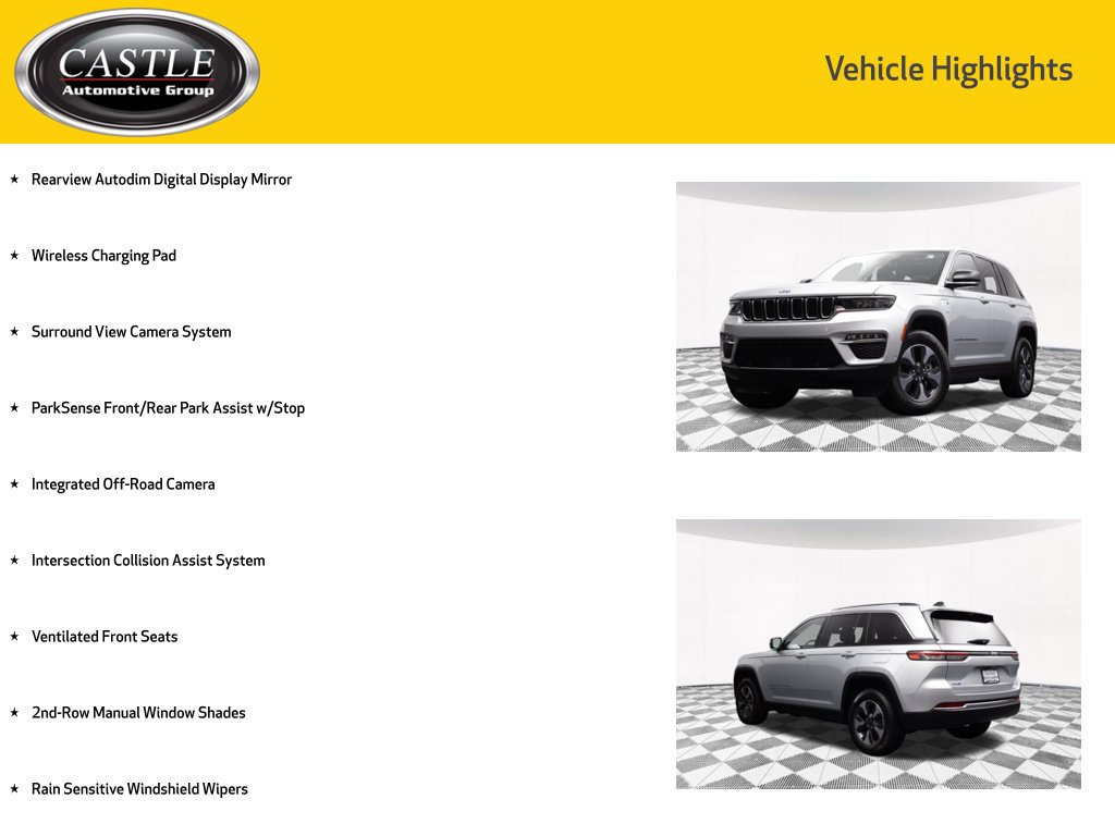 Used 2022 Jeep Grand Cherokee Limited 4xe w/ Luxury Tech Group II AWD/4WD image 7