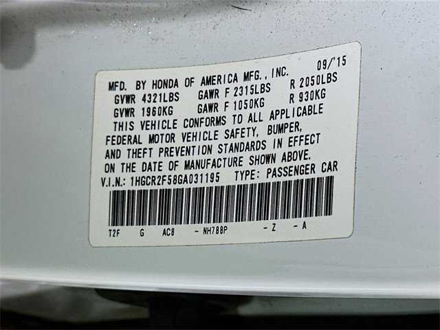 Used 2016 Honda Accord Sport image 30