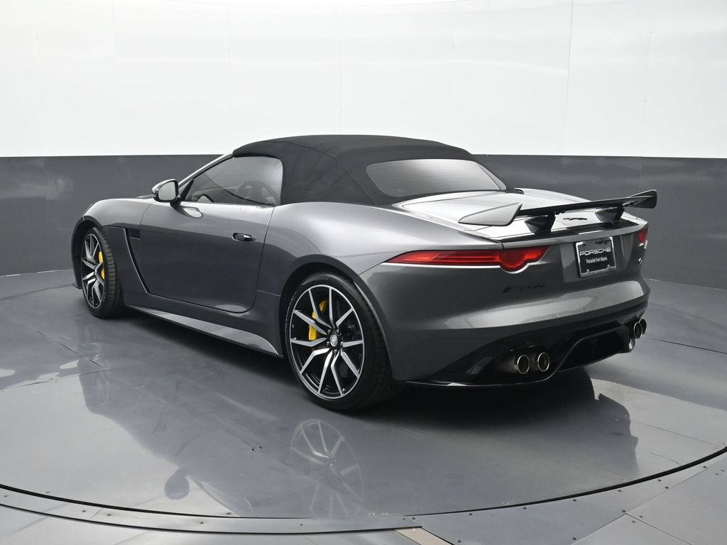 Used 2017 Jaguar F-TYPE SVR AWD/4WD image 3
