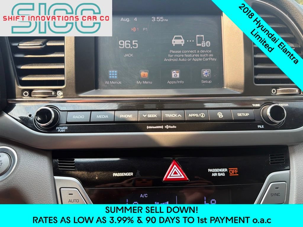 Used 2018 Hyundai Elantra Limited FWD image 16