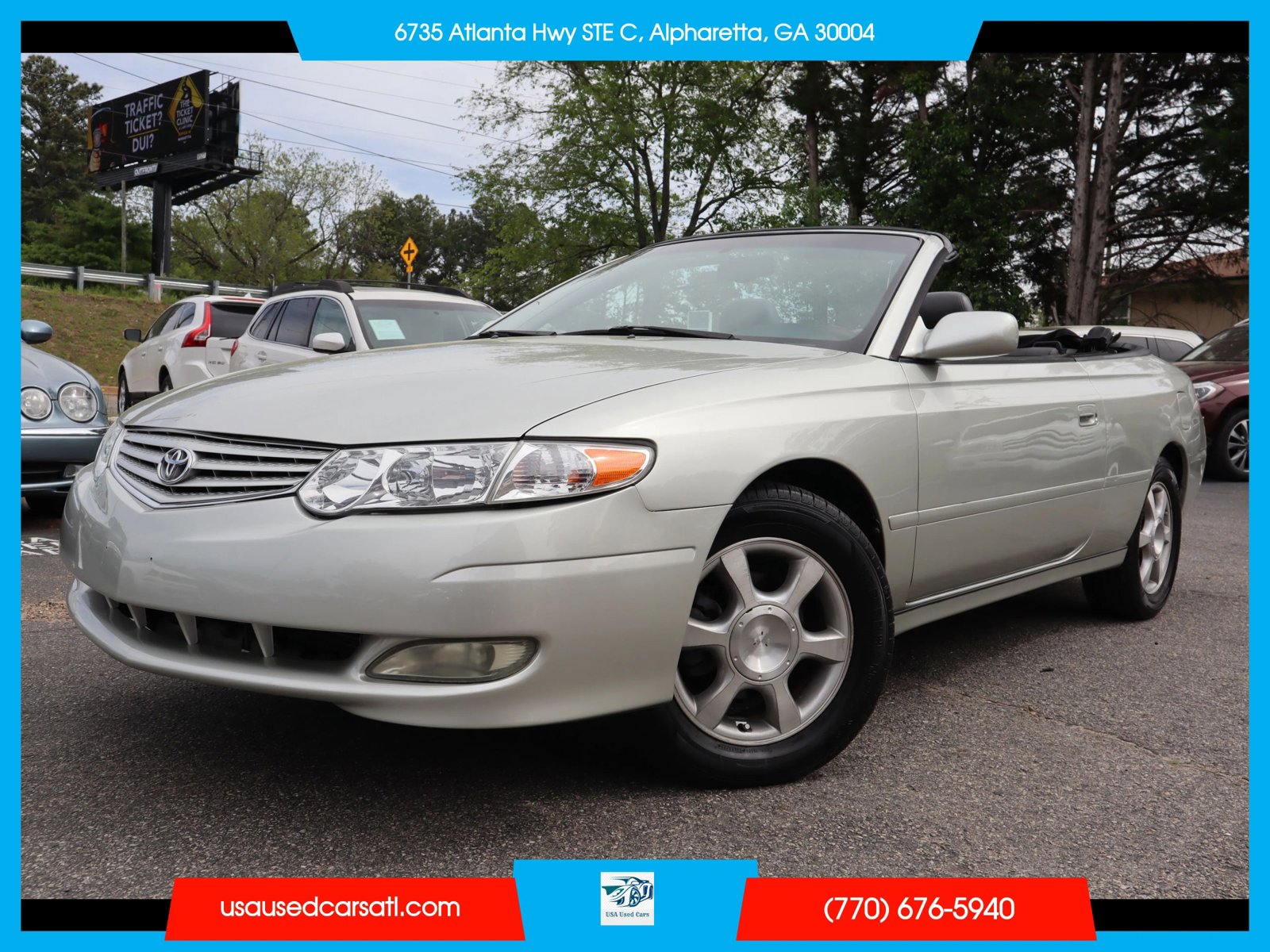 Used 2002 Toyota Solara SLE