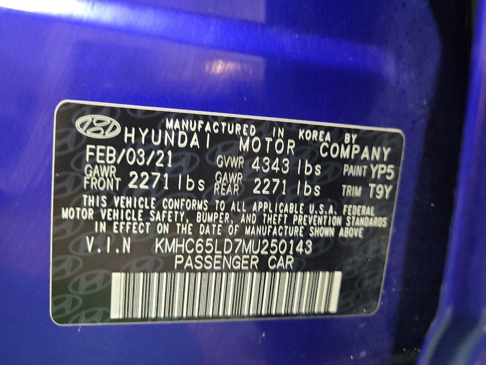 Used 2021 Hyundai Ioniq SE FWD image 33