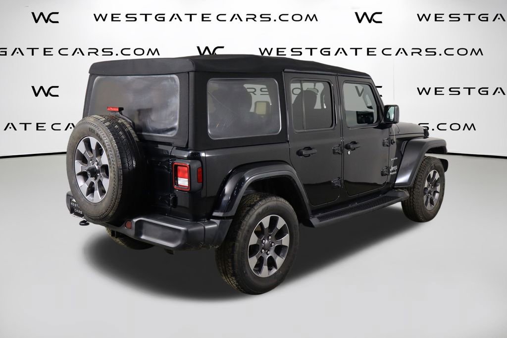Used 2018 Jeep Wrangler Unlimited Sahara image 44