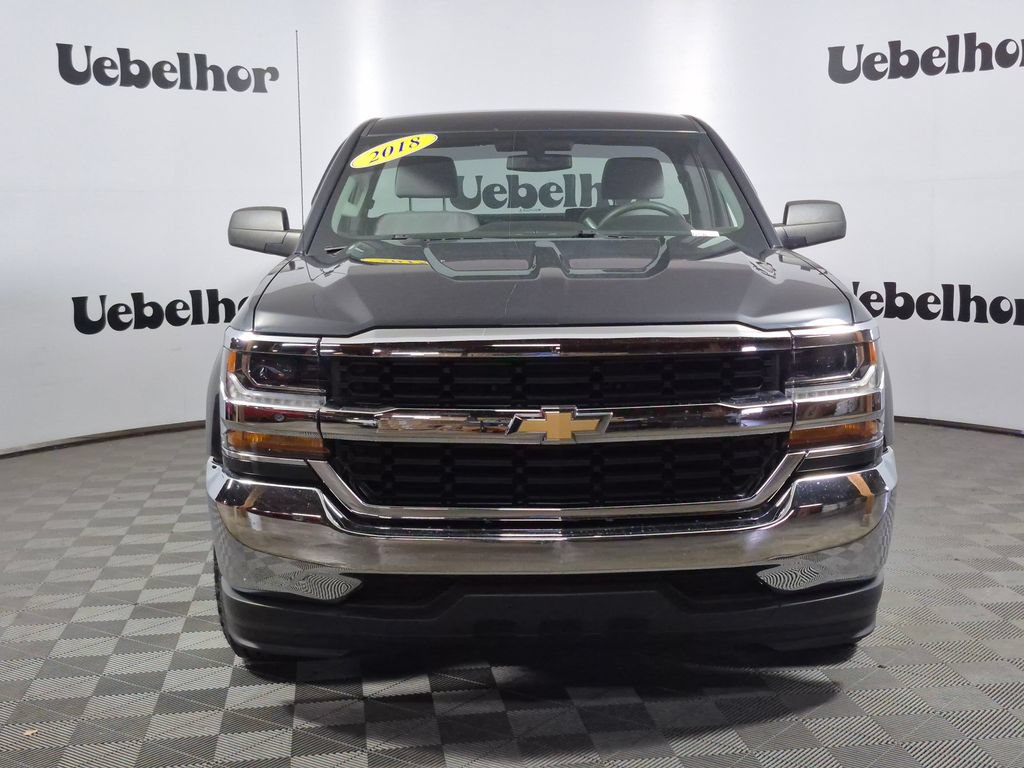 Used 2018 Chevrolet Silverado 1500 W/T w/ Chrome Bumper Package RWD image 2