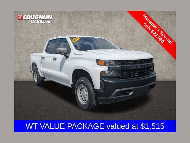 Used 2022 Chevrolet Silverado 1500 W/T w/ WT Value Package AWD/4WD 360° Tour