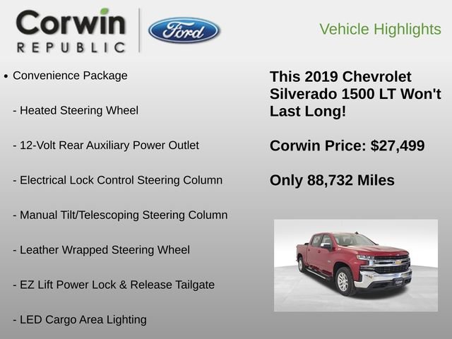 Used 2019 Chevrolet Silverado 1500 LT w/ Texas Edition image 12