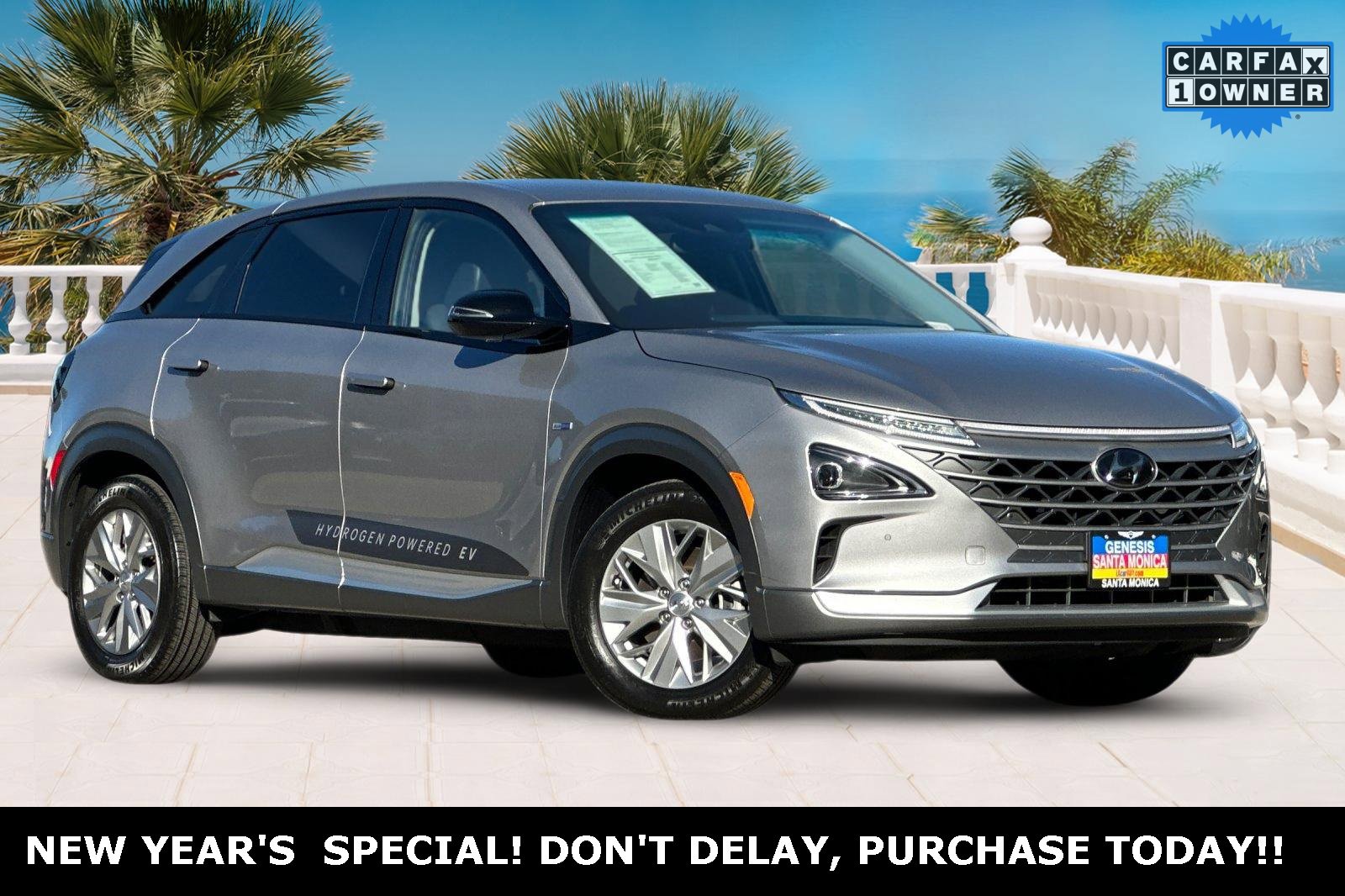 Used 2022 Hyundai Nexo Blue image 1