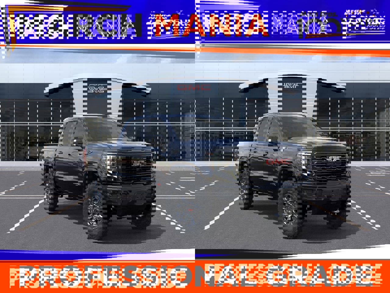 New 2026 GMC Sierra 1500 AT4X w/ LPO, Black Badging Package