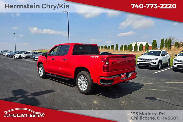 Used 2023 Chevrolet Silverado 1500 Custom w/ LPO, Dark Essentials Package AWD/4WD image 5