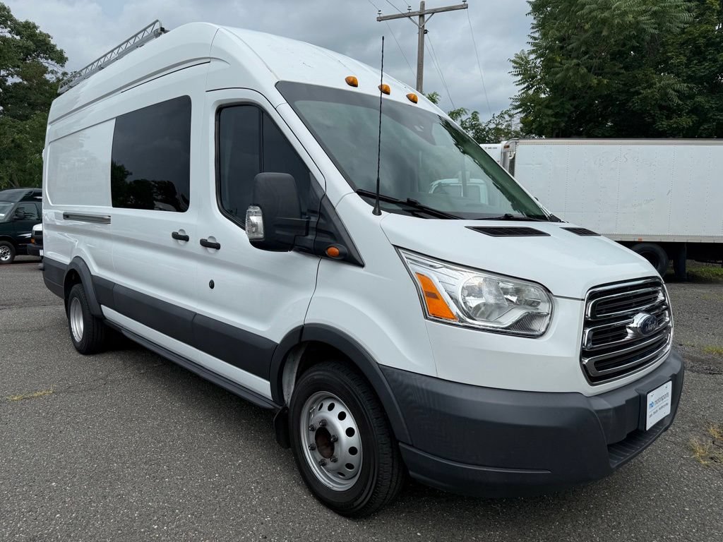 Used 2017 Ford Transit 350 148 High Roof Extended DRW w/ Interior Upgrade Package RWD image 11