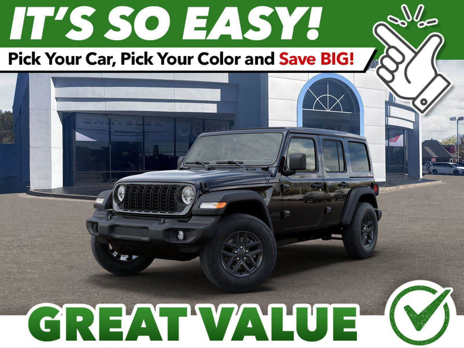 New 2026 Jeep Wrangler Sport S AWD/4WD image 1