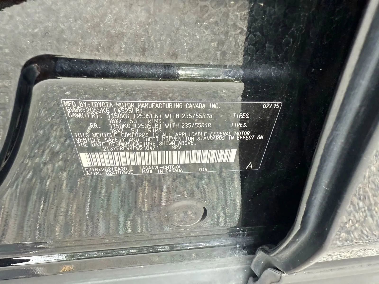 Used 2015 Toyota RAV4 Limited image 32