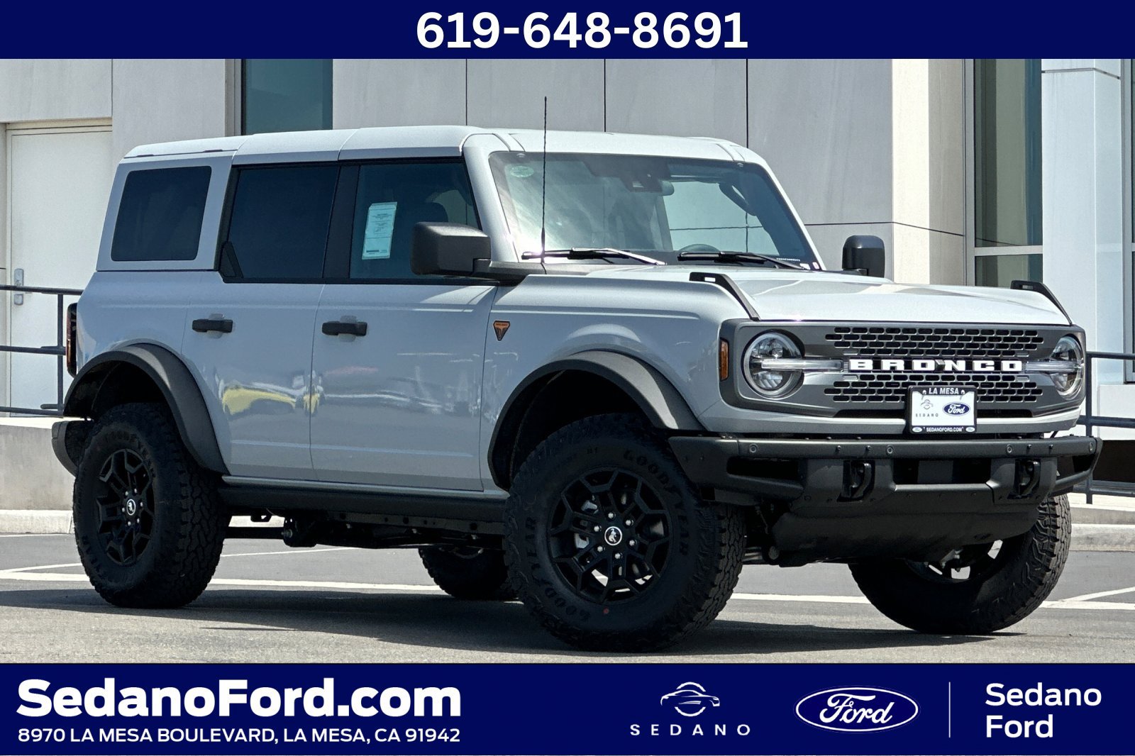 New 2026 Ford Bronco Badlands AWD/4WD image 1