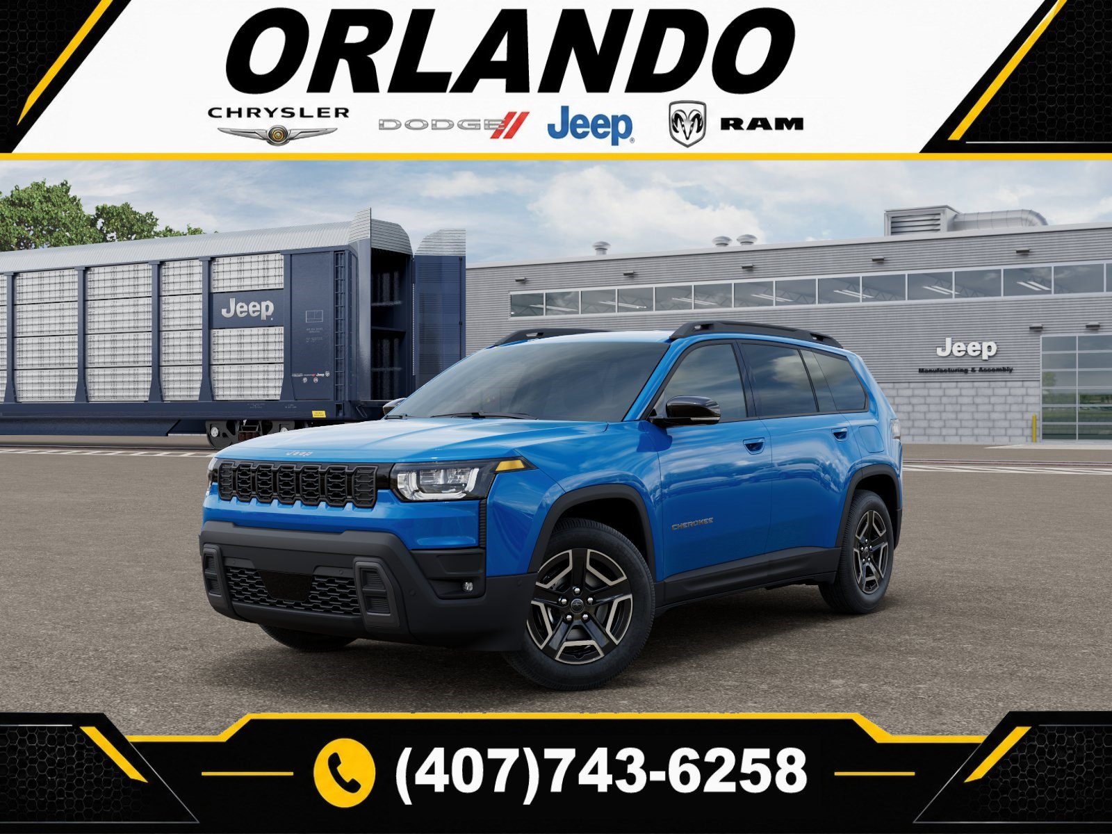 New 2026 Jeep Cherokee Laredo AWD/4WD image 1