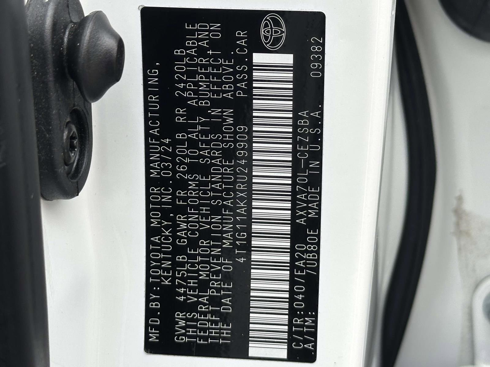 Used 2024 Toyota Camry SE image 28