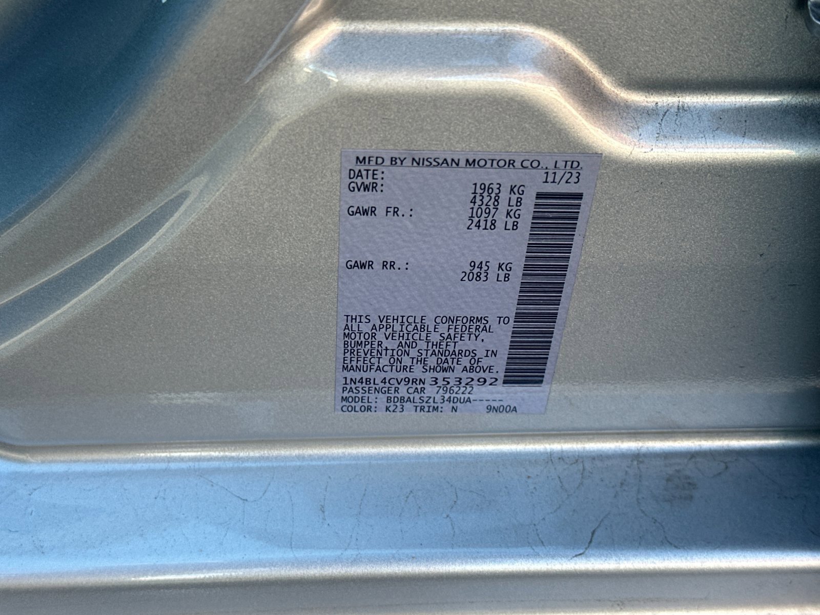 Used 2024 Nissan Altima 2.5 SR image 25