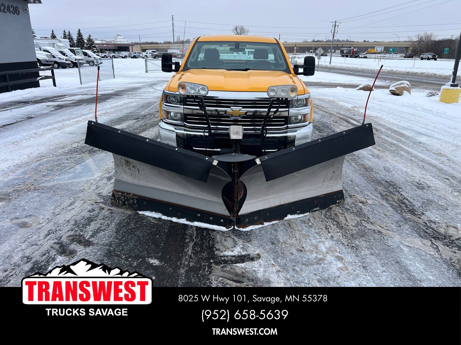 Used 2017 Chevrolet Silverado 3500 W/T w/ Snow Plow Prep Package AWD/4WD image 14