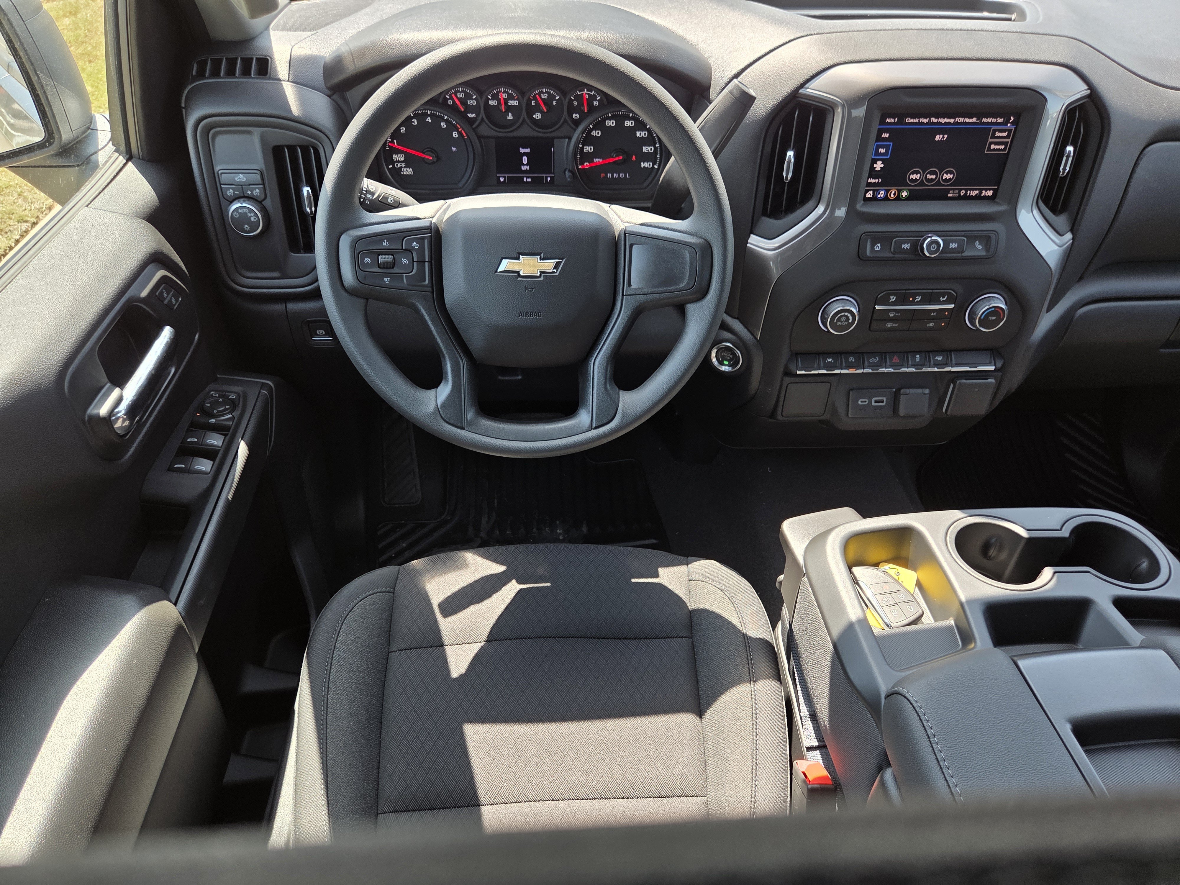 New 2026 Chevrolet Silverado 1500 Custom w/ Turbomax Blackout Package RWD image 7