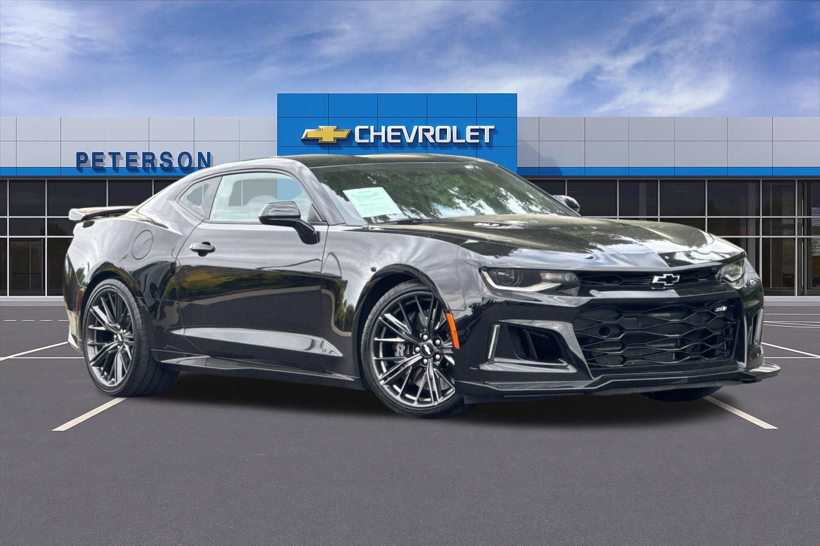 Certified 2018 Chevrolet Camaro ZL1 RWD image 2