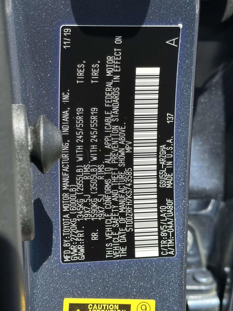 Used 2019 Toyota Highlander Limited AWD/4WD image 30