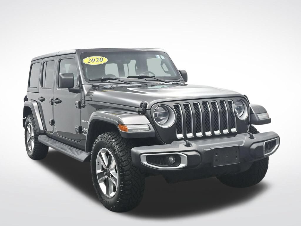 Used 2020 Jeep Wrangler Unlimited Sahara w/ Dual Top Group AWD/4WD image 3
