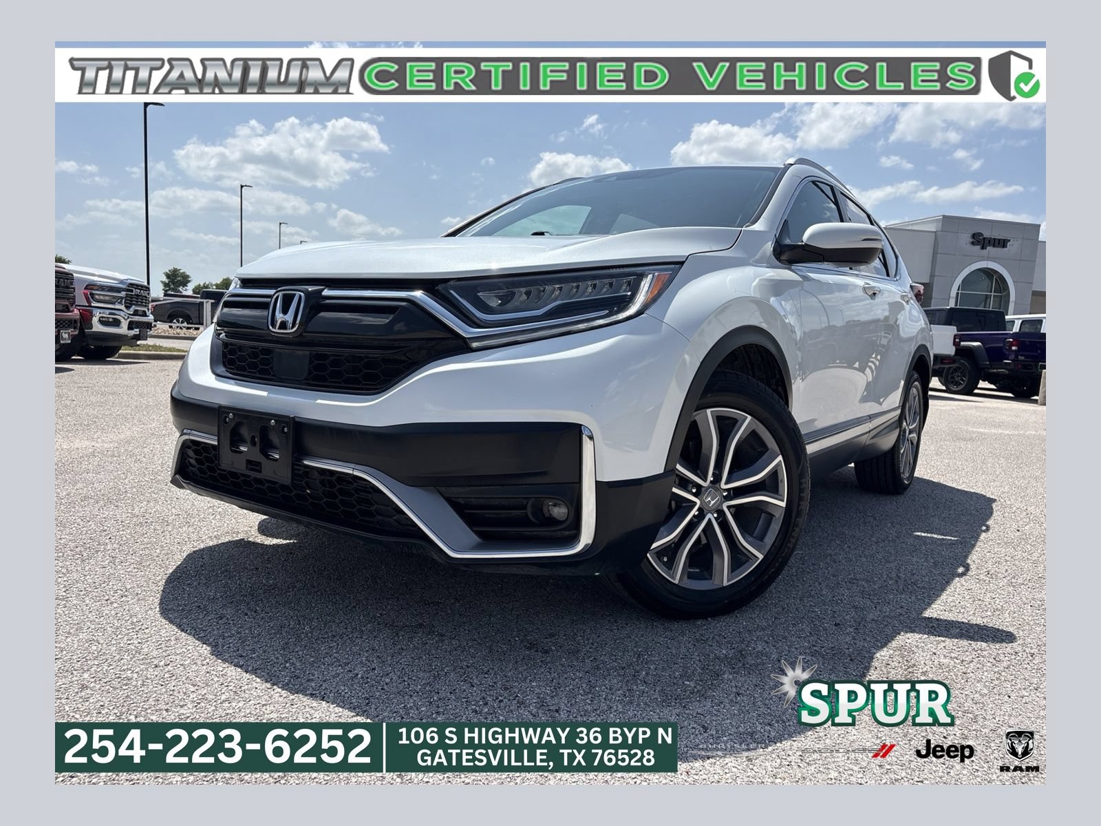Used 2022 Honda CR-V Touring image 1