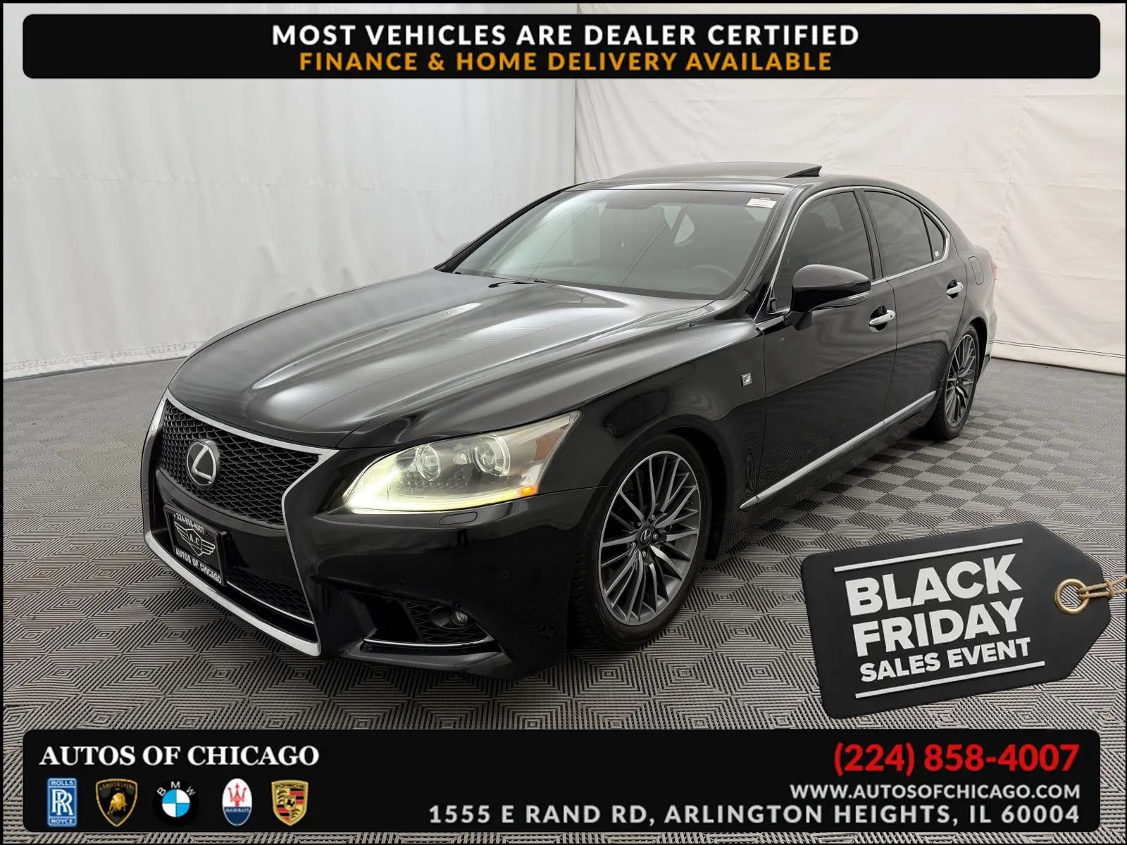 Used 2013 Lexus LS 460 AWD w/ F-Sport Pkg image 1