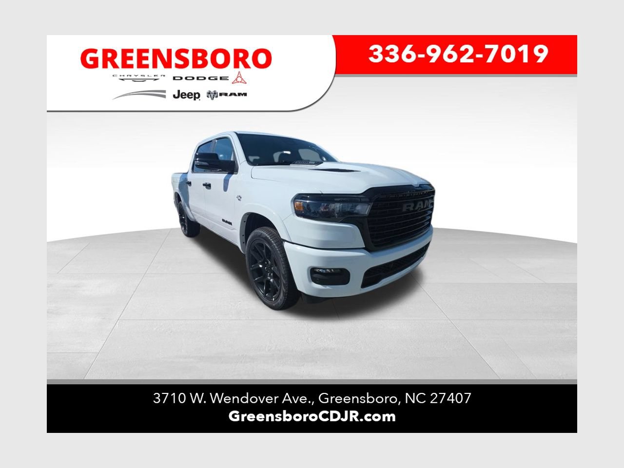 New 2026 RAM 1500 Laramie w/ Night Edition