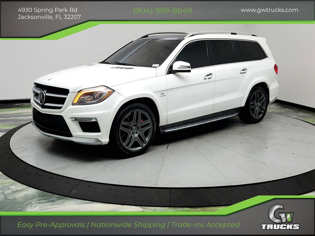 Used 2015 Mercedes-Benz GL 63 AMG 4MATIC w/ Accessory Chrome Package