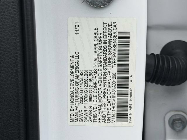Certified 2022 Honda Accord Sport Special Edition image 21