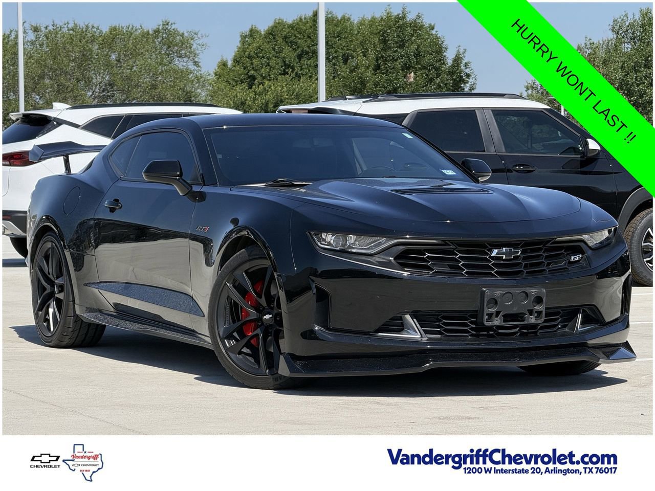 Used 2022 Chevrolet Camaro LT w/ RS Package RWD image 2
