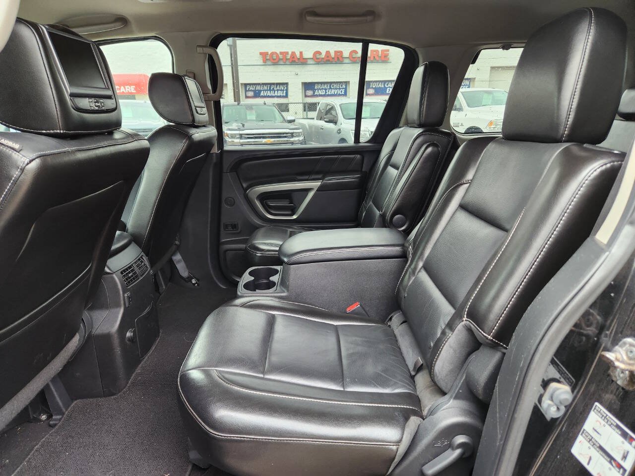 Used 2015 Nissan Armada Platinum w/ 2nd Row Captain Seat Package AWD/4WD image 13