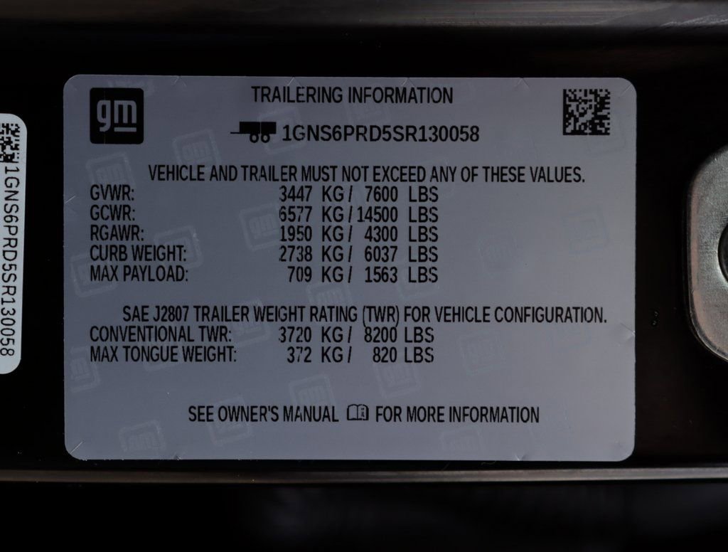 Used 2025 Chevrolet Tahoe Z71 w/ Z71 Off-Road Package image 44