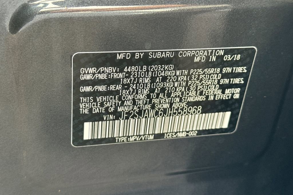 Used 2018 Subaru Forester 2.5i Touring w/ Popular Package #3B image 36