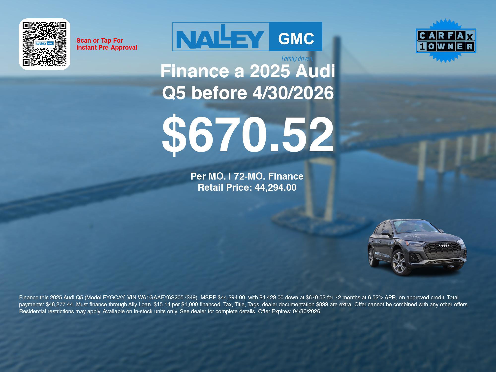 Used 2025 Audi Q5 2.0T Premium image 3