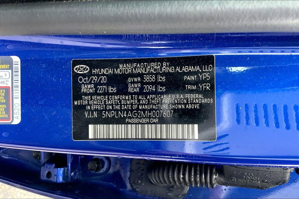 Used 2021 Hyundai Elantra SEL w/ Convenience + Premium Package image 14