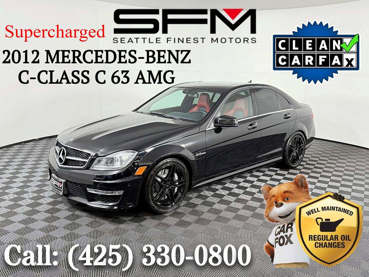 Used 2012 Mercedes-Benz C 63 AMG Sedan image 1