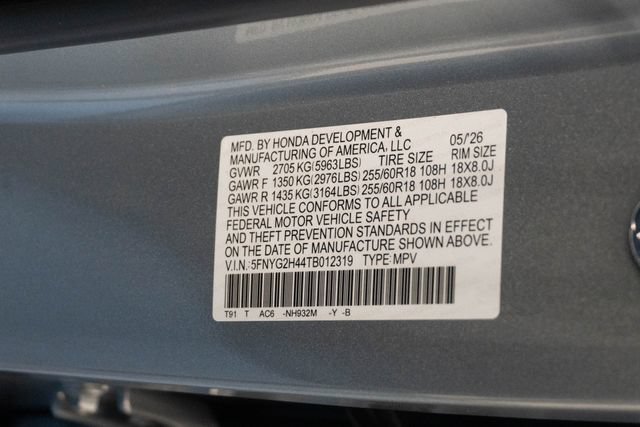 New 2026 Honda Pilot EX-L image 34