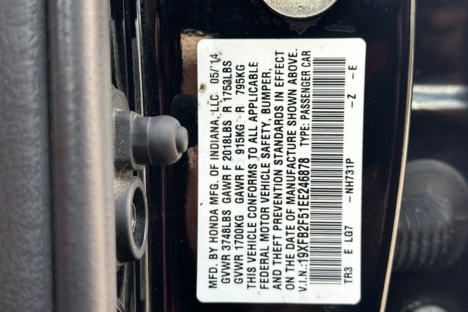 Used 2014 Honda Civic LX image 32
