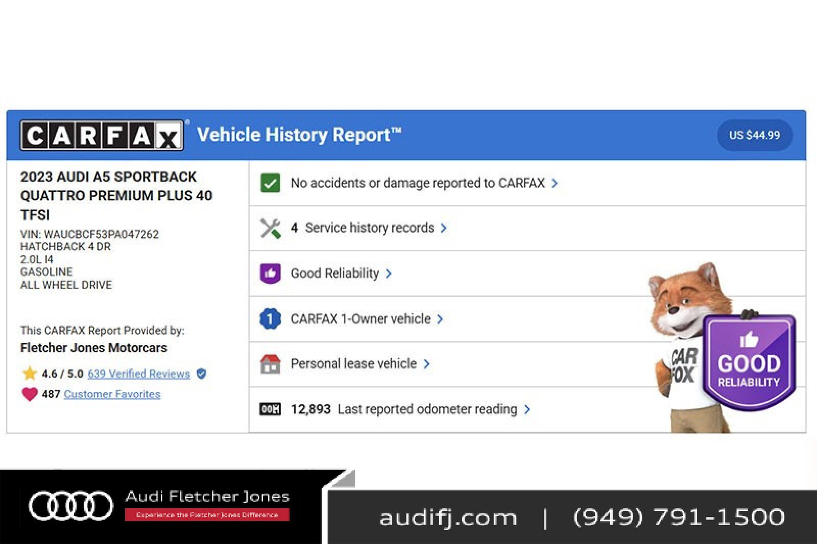 Used 2023 Audi A5 2.0T Premium Plus w/ Premium Plus image 2